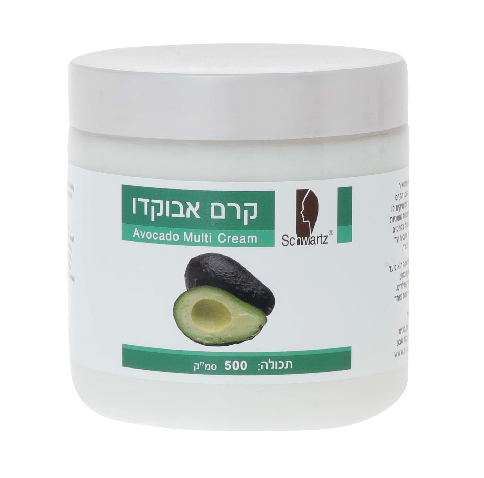 קרם ידיים / רגלים מקצועי אבוקדו 500 מ"ל | שוורץ Schwartz
