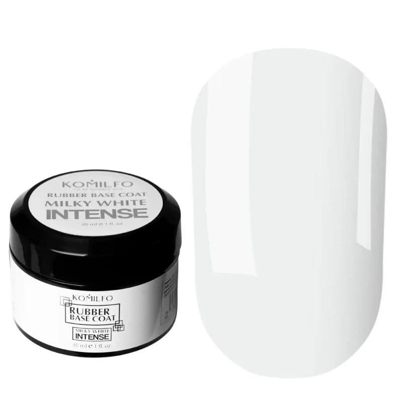 ראבר בייס 30 מ"ל | פאני באני Milky white intense | קומילפו KOMILFO