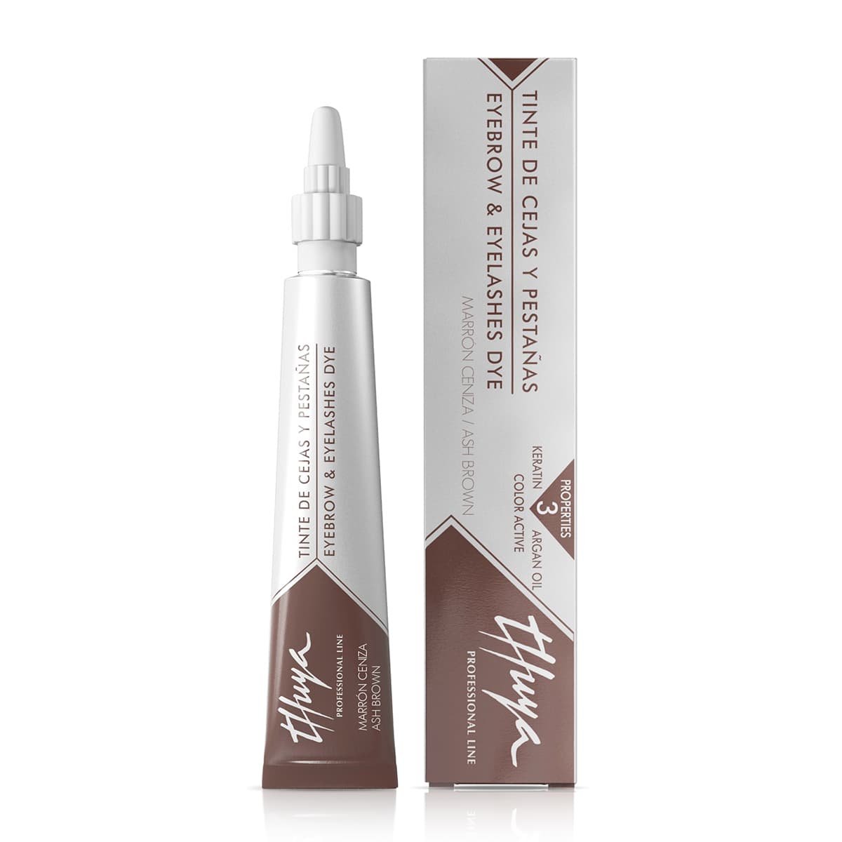 צבע לגבות וריסים Thuya Eyebrow & Eyelashes Dye | חום MARRON/BROWN | טויה THUYA