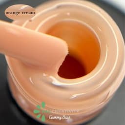 בייס ראבר תפוז עדין Orange Craem | נייל קריאטיביטי