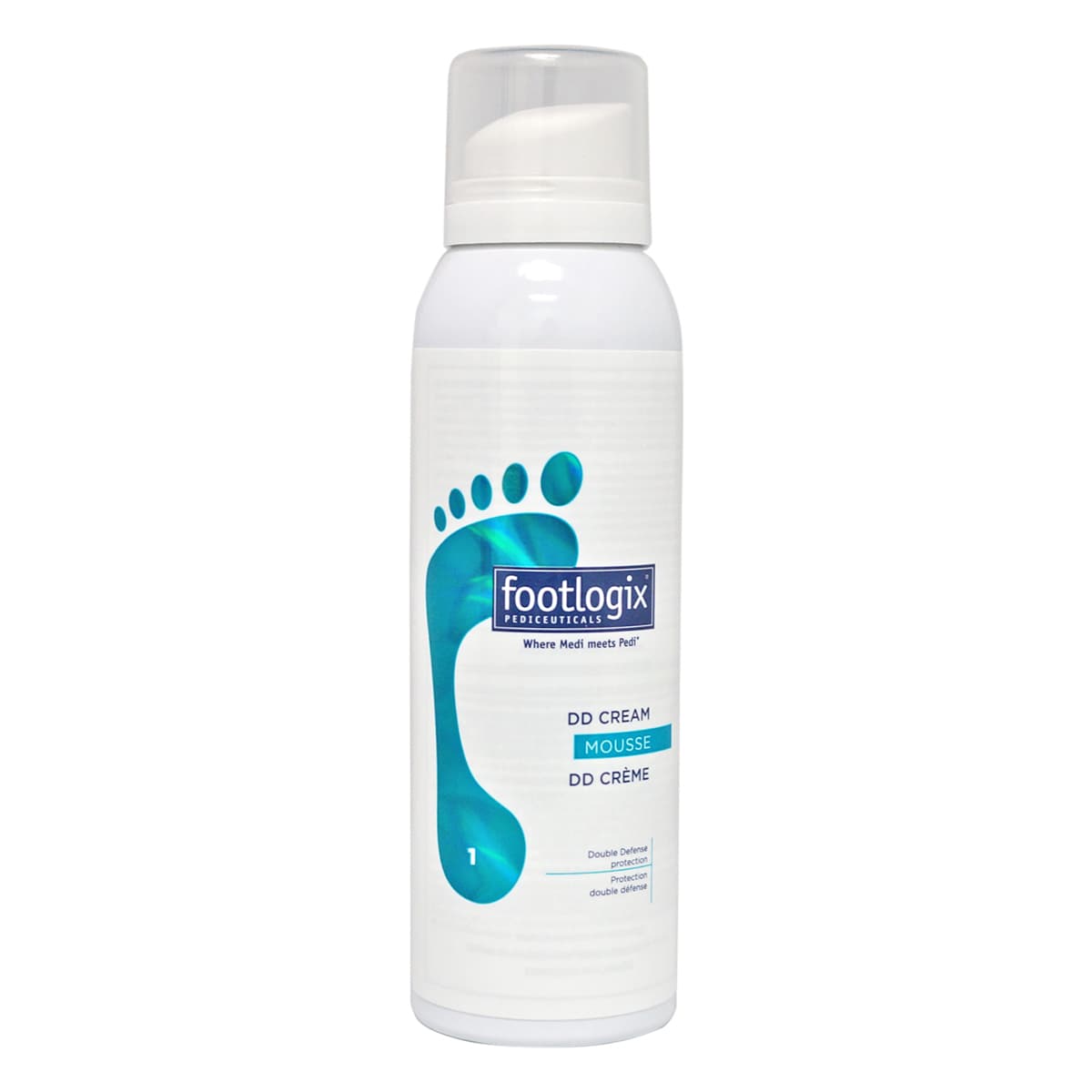 מוס לטיפול יומי DD Cream Mousse | מס' 1 | פוטלוגיקס Footlogix