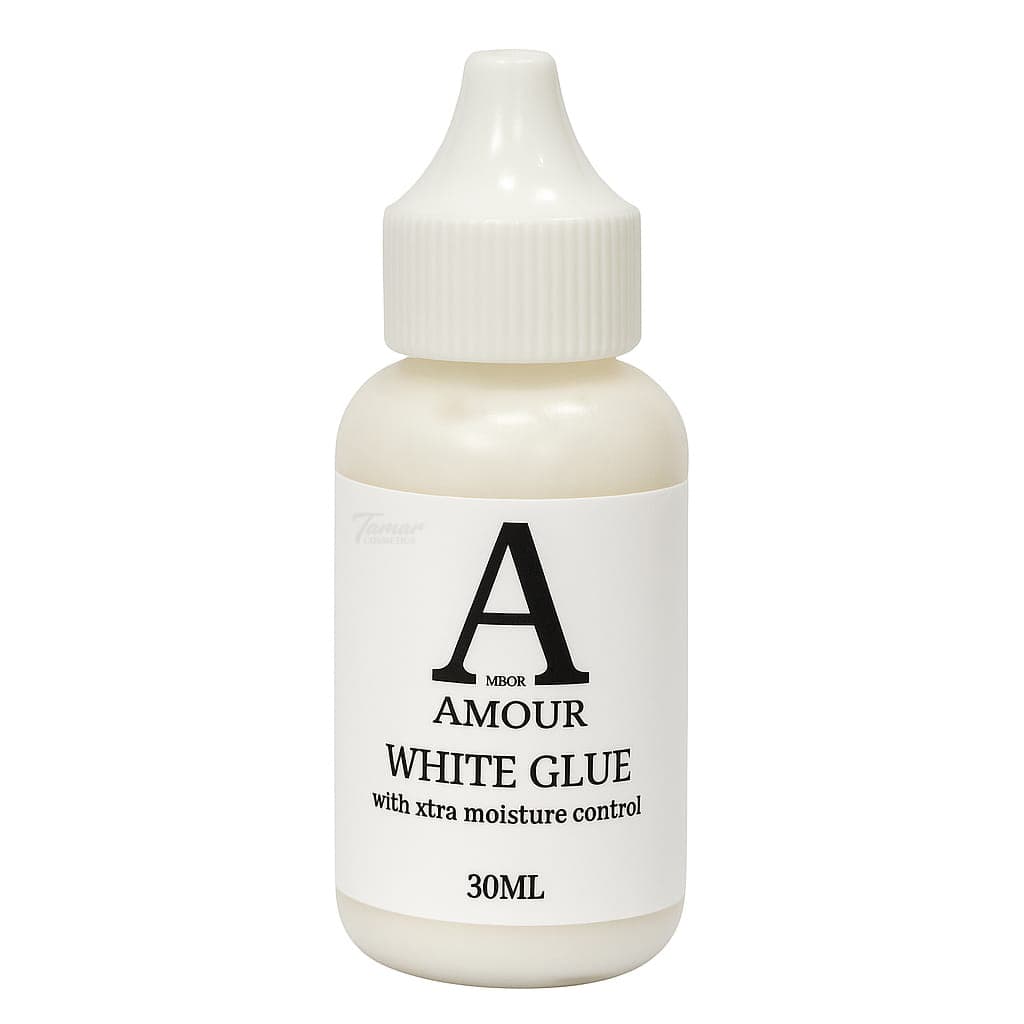 דבק לבן להדבקה ריסים 30 מ"ל WHITE GLUE | אמור AMOUR