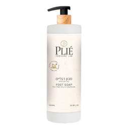 סבון רגליים עץ התה ופחם | 1 ליטר | PLIE PEDICURE LAB