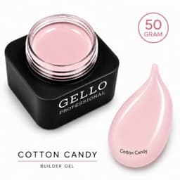 ג'ל בנייה 50 מ"ל | קוטון קנדי COTTON CANDY | גלו GELLO