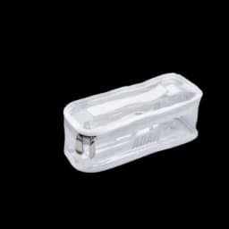 נרתיק איפור שקוף CLEAR POUCH | קטן Small | עדה לזורגן Adah Lazorgan