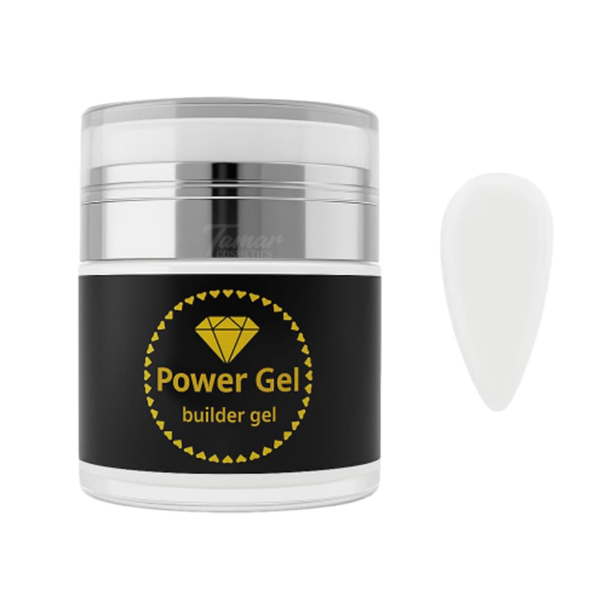 ג'ל בניה 50 גרם בקבוק לחיץ | חלב שלג Snow Milk | פאוור ג'ל Power Gel