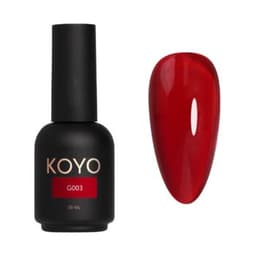 לק ג'ל 20 מ"ל | מס' G003 | סדרה ויטראז' | קויו KOYO