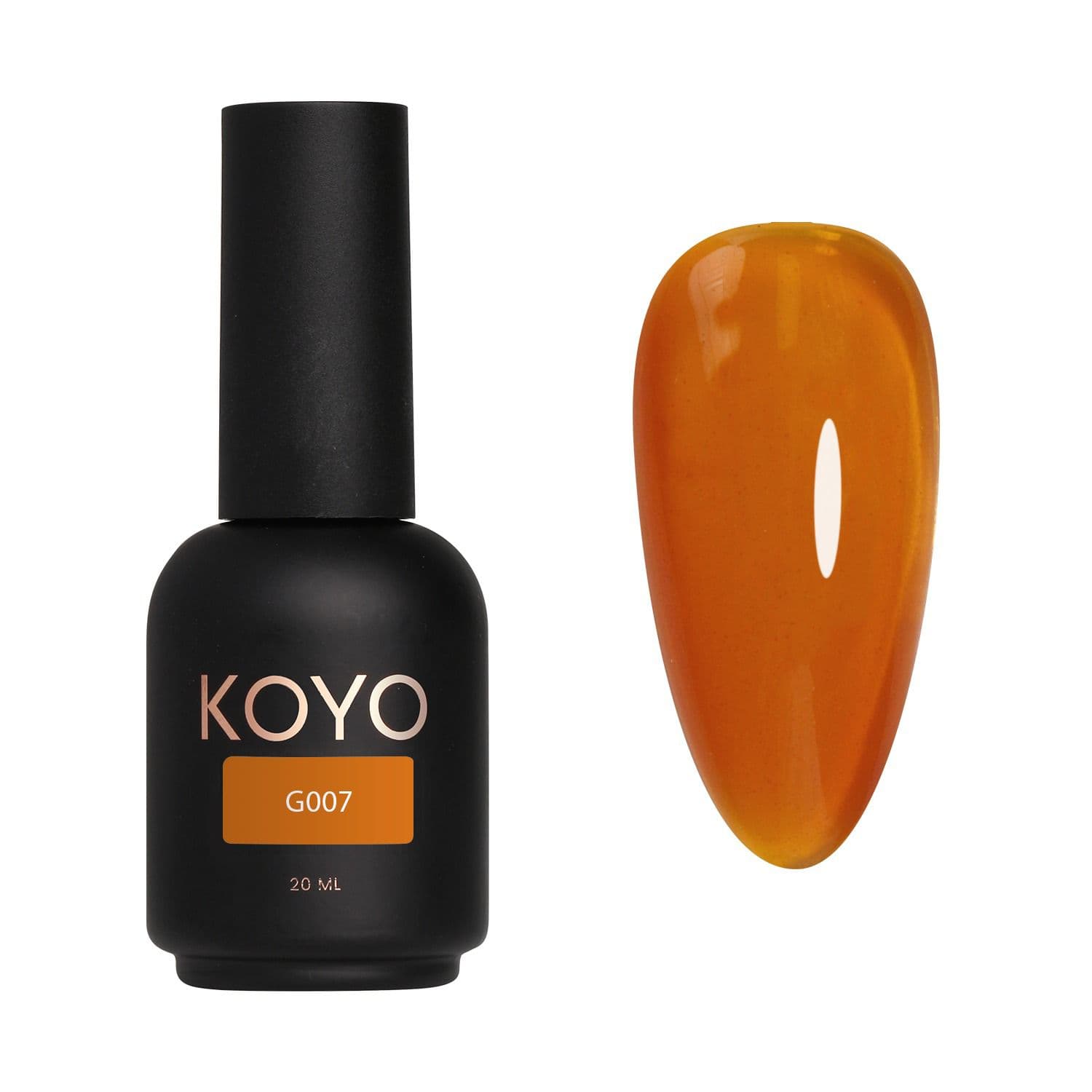 לק ג'ל 20 מ"ל | מס' G007 | סדרה ויטראז' | קויו KOYO