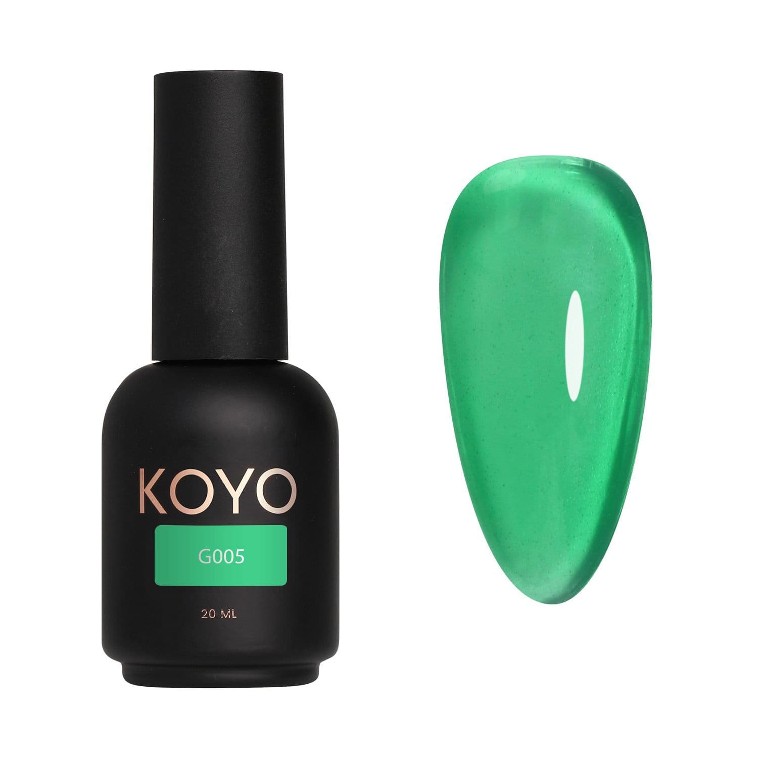 לק ג'ל 20 מ"ל | מס' G005 | סדרה ויטראז' | קויו KOYO