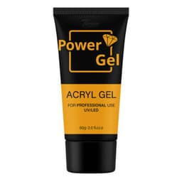אקריג'ל 60 גרם | אפרסק עדין SOFT PEACH | דגם 007 | פאוור ג'ל Power Gel