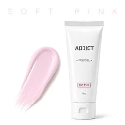 פוליג'ל 60 גרם | סופט פינק Soft Pink | אדיקט ADDICT