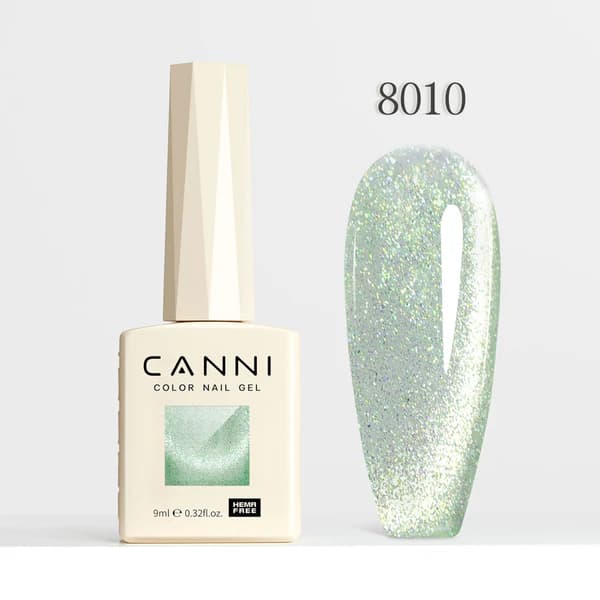 לק ג'ל 9 מ"ל | מס' 8010 | עין חתול Cat Eye | קאני CANN