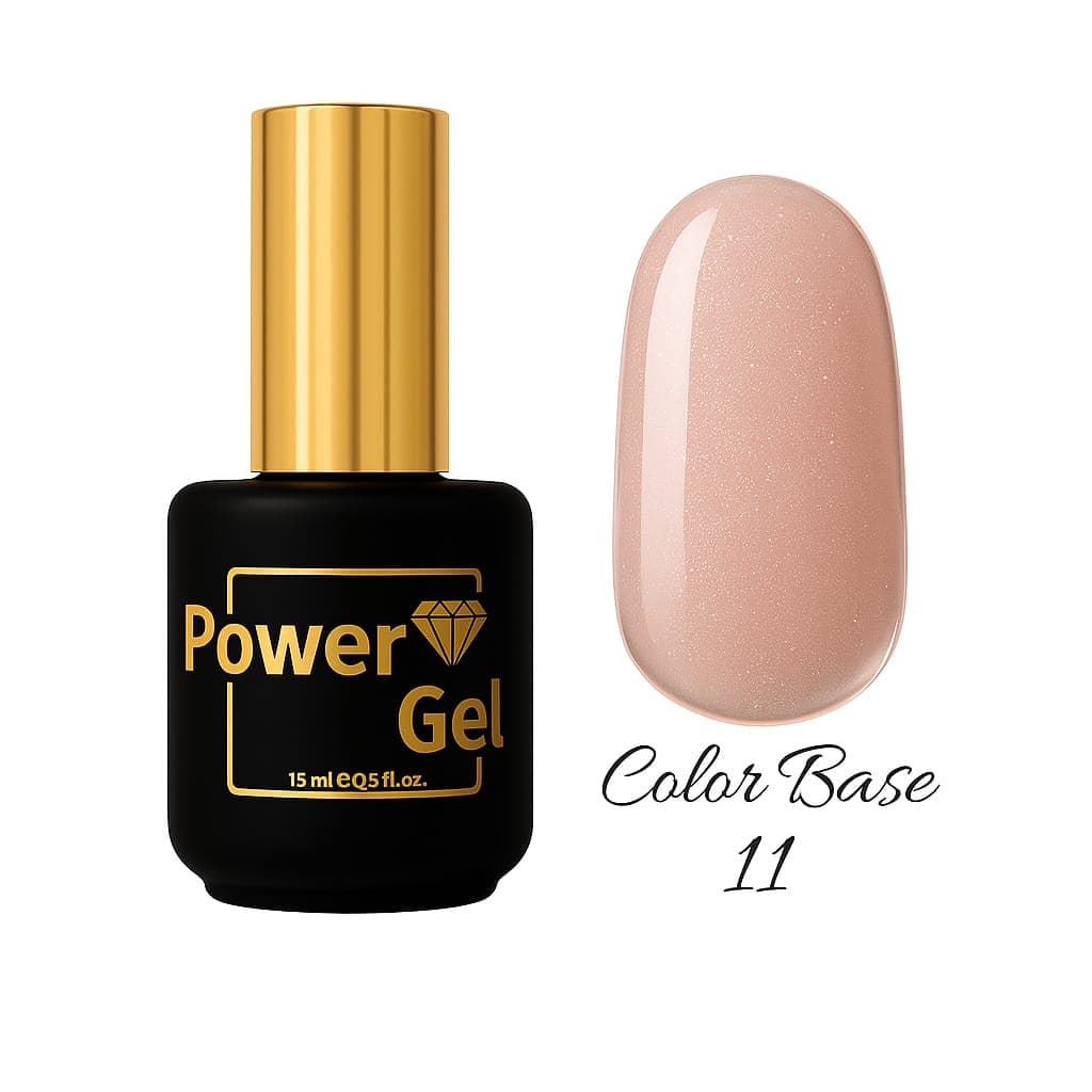 בייס בצבע COLOR BASE | מס' 11 | 15 מ"ל | פאוור ג'ל Power Gel