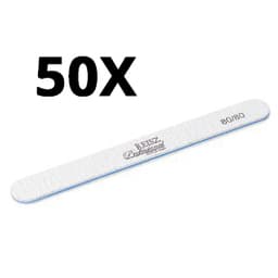 מארז 50 יח' - פצירה זברה | ישרה | 80/80 | דגם 1514 | רייס פרופשונל REISZ PROFESSIONAL