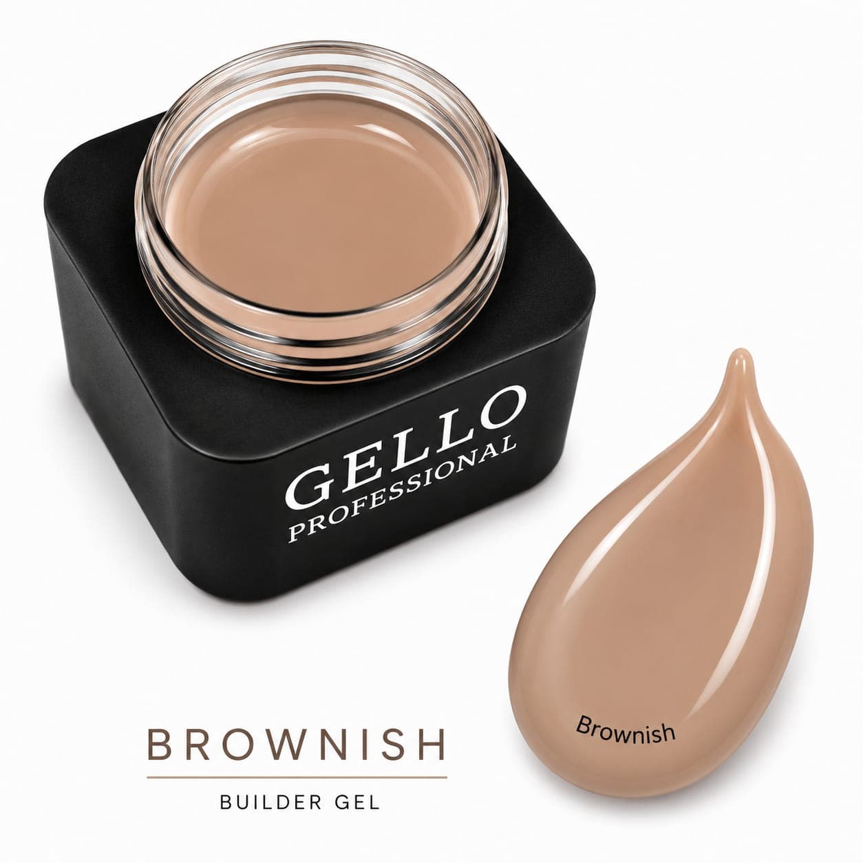 ג'ל בנייה 30 מ"ל | בראווניש BROWNISH | גלו GELLO