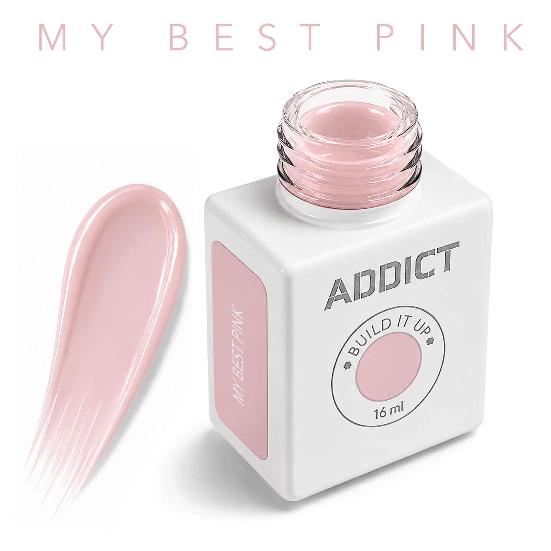 ג'ל בניה 13 מ"ל | מי בסט פינק MY BEST PINK | אדיקט ADDICT