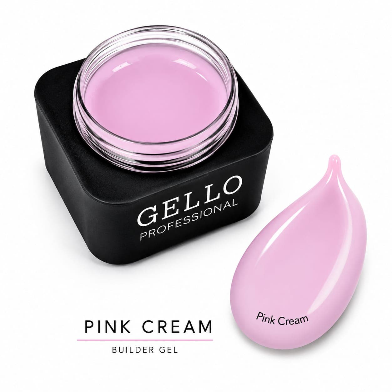 ג'ל בנייה 30 מ"ל | פינק קרם PINK CREAM | גלו GELLO